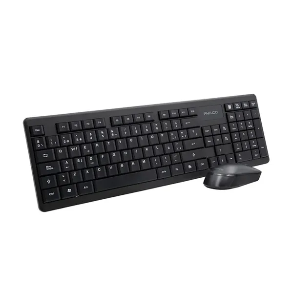 TECLADO/MOUSE INALAMBRICO NEGRO 314N PHILCO