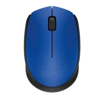 Logitech M170 - Ratón - diestro y zurdo - inalámbrico - 2.4 GHz - receptor inalámbrico USB - azul
