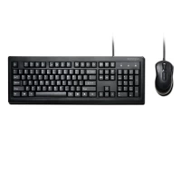 Kensington - Keyboard and mouse set - Spanish - USB - All black