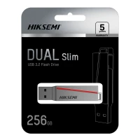 PENDRIVE 256GB USB C USB 3.2 DUAL SLIM HIKSEMI